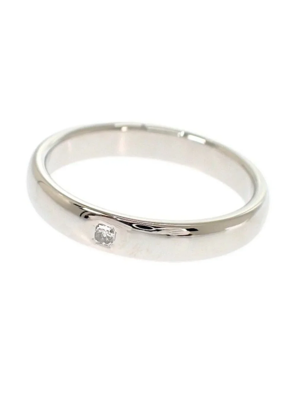 Tiffany & Co Lucida Rin Available Platinum Diamond Ring